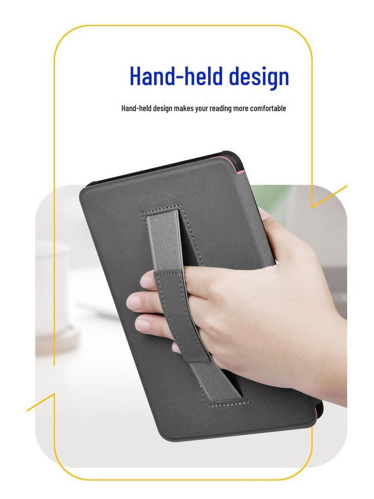In Stock: Protective Handheld Case with Strap for Kindle Paperwhite 12th Gen, KPW6543