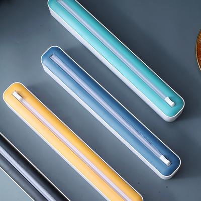 Fixing Foil Cling Film Wrap Dispenser Food Wrap Dispenser Cutter Plastic Sharp Cutter Storage Holder Kitchen Tool Accessories
