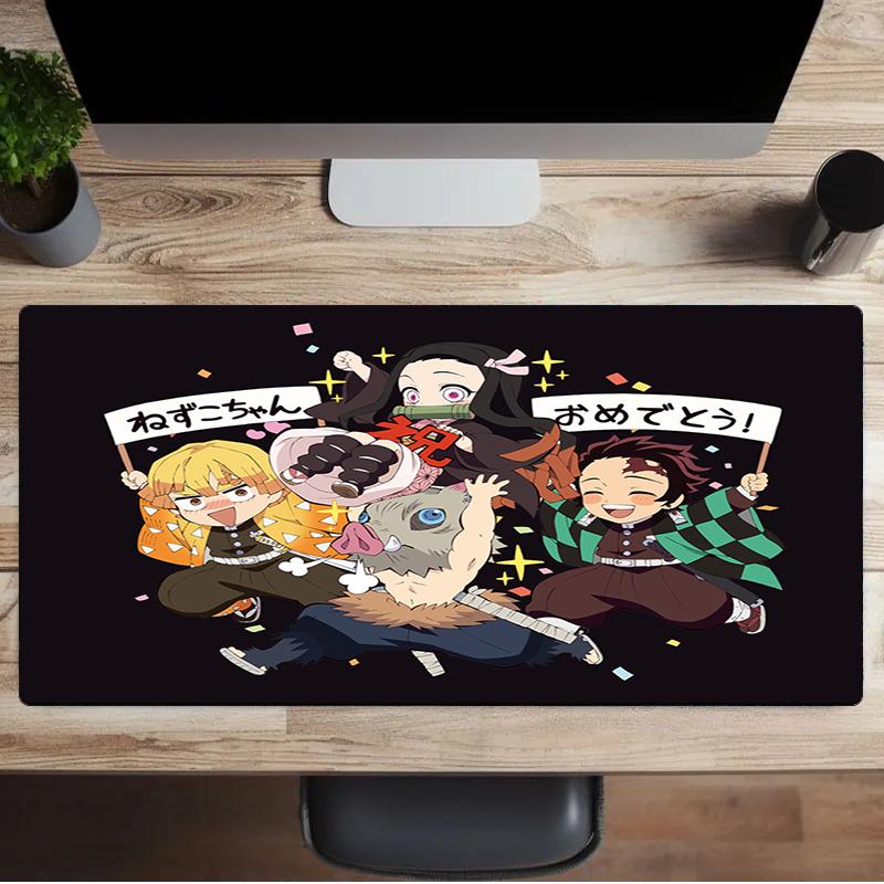 Powerful Demon Anime Mouse pad, Gaming Mouse Pad, keyboard pad, Desk Decor for computer notebook Fan Gift Birthday Gift