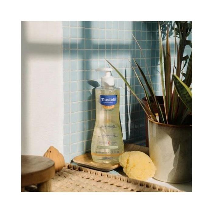 Huile lavante nourrissante - MUSTELA - BÉBÉ - Peau sèche - Avocat bio - 500ml