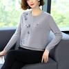 Women's Crewneck Plus Size Sweater Embroidered Loose Pullover Knitwear Stretch Knit Top Jumper Spring Autumn
