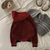 2025 A/W Striped Unisex Kids' Stylish Zip-Up Hoodie