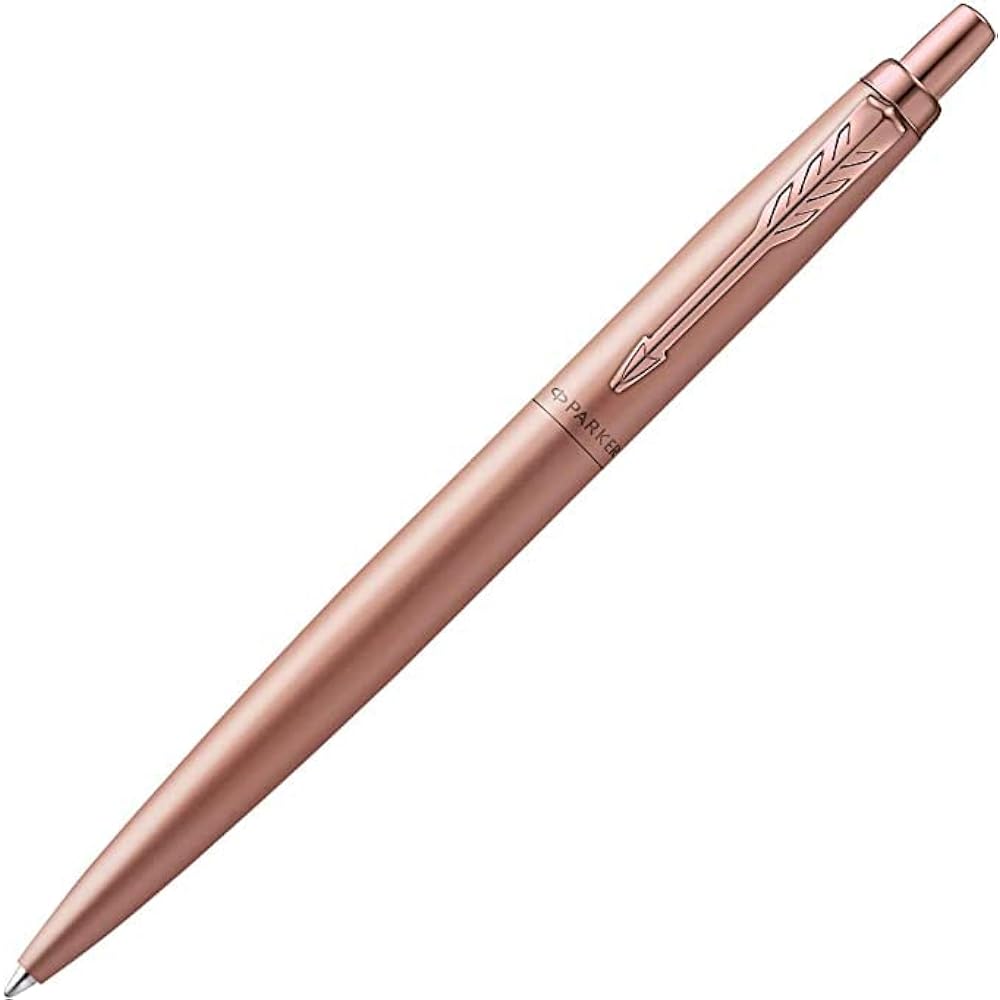 PARKER Parker Ballpoint Pen Jotter XL Pink Gold PGT Medium Oil-based Pen with Sheath Gift Box Set...