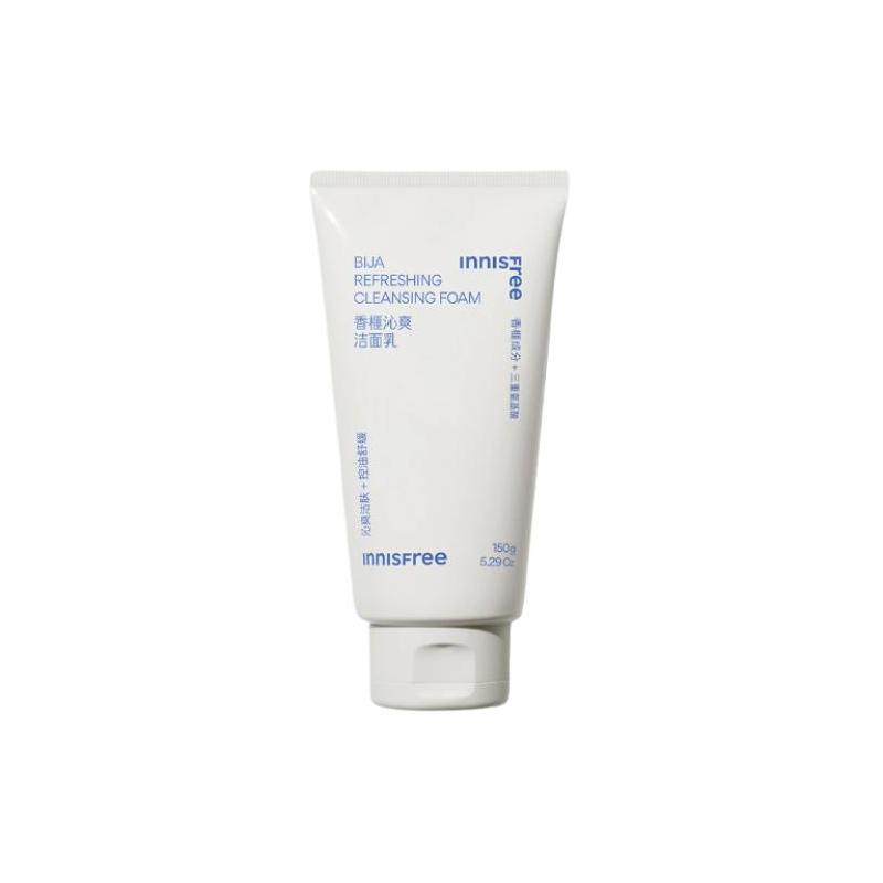 Innisfree cleanser, moisturizing exfoliation, oil control cleansing, oily skin and combination skin Torreya Refreshing Cleansing-150g two packs