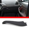 Black Right Car Inner Door Handle Pull Covers Trim For BMW X3 X4 G01 G02 2018-21