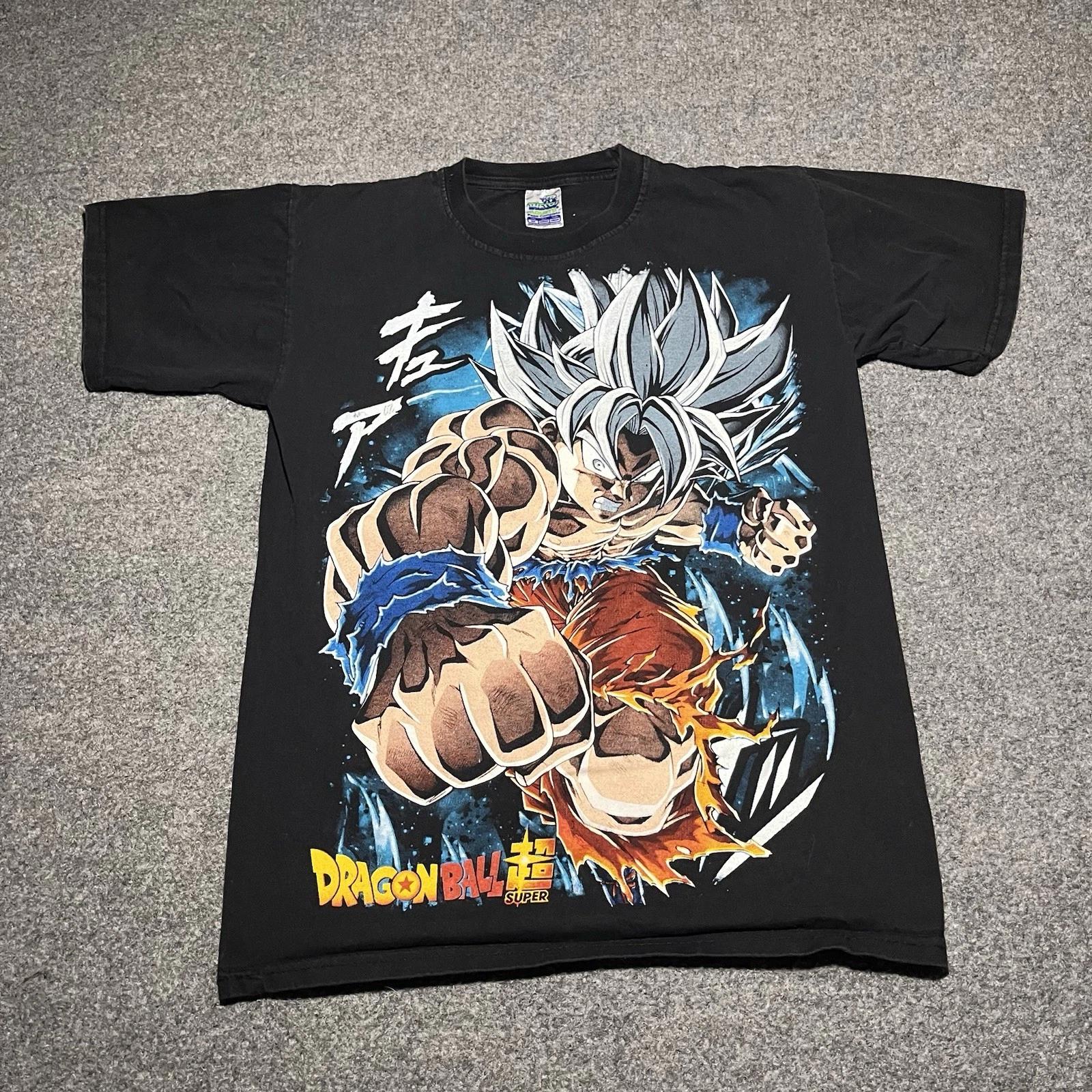 

2026 Dragon Ball Унисекс Маленький размер Супер Сайян Черный узор Хлопковая футболка - Удобная, Дышащая, Высококачественная, Ins 4XL