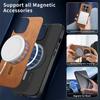 Für Xiaomi Redmi Note 17 Pro Max 5G 2026 Rüstungs-Magnet-Leder-Rückseite Hülle Redmi Note 15 14 Pro Plus Capa Note 17 15Pro Funda