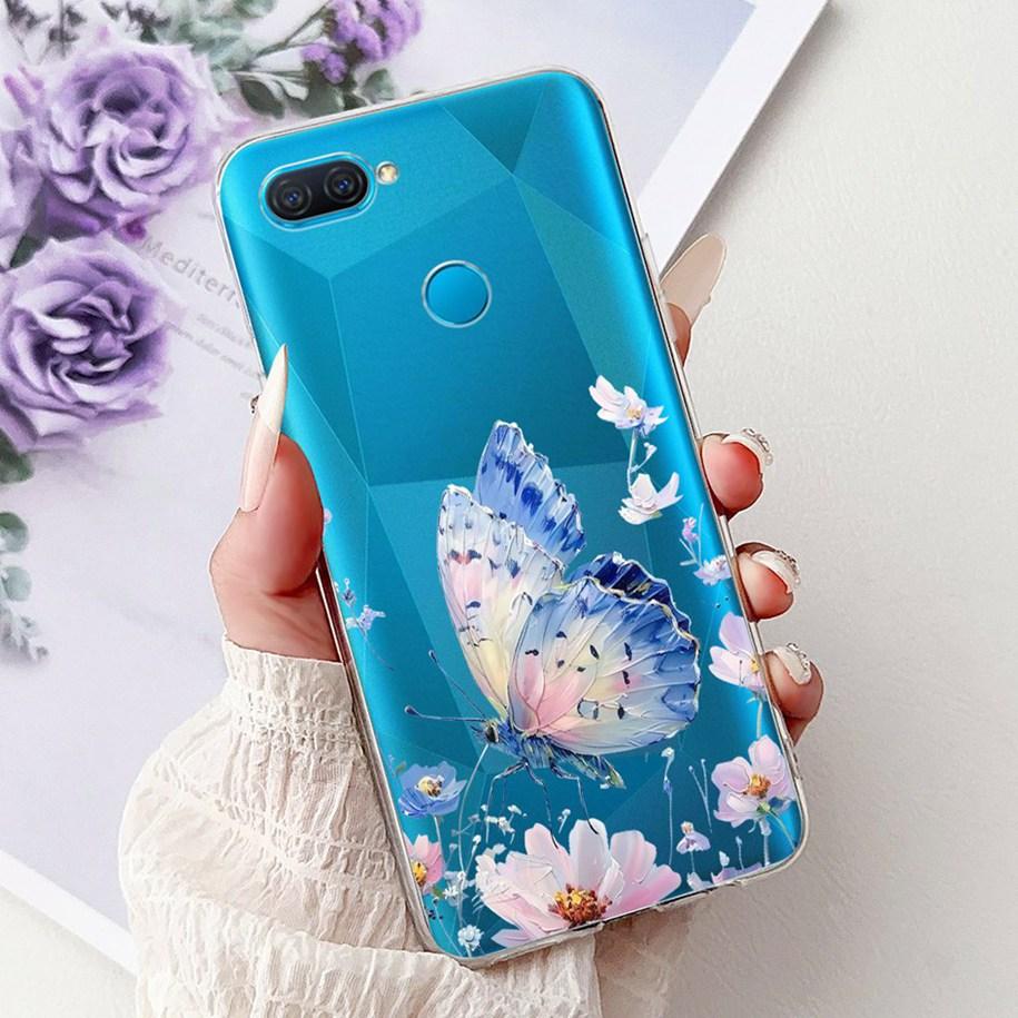 For OPPO A12 A5s AX5s Case New Fashion Butterfly Soft Slim Silicone Phone Back Cover For OPPO A7 AX7 A7N Funda OPPOA5s A 12 Capa