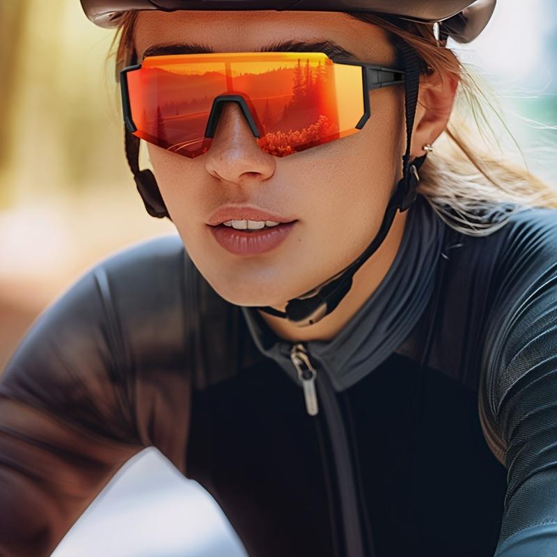 3-piece Set of Trendy Cycling Glasses for Both Men and Women