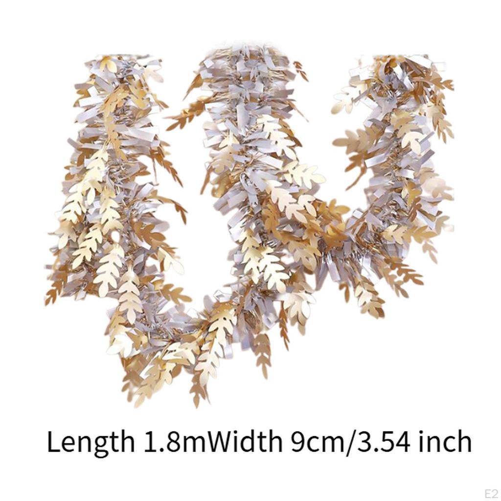 Weihnachts-Lametta-Girlande, Weihnachtsdekoration, Hängedekoration