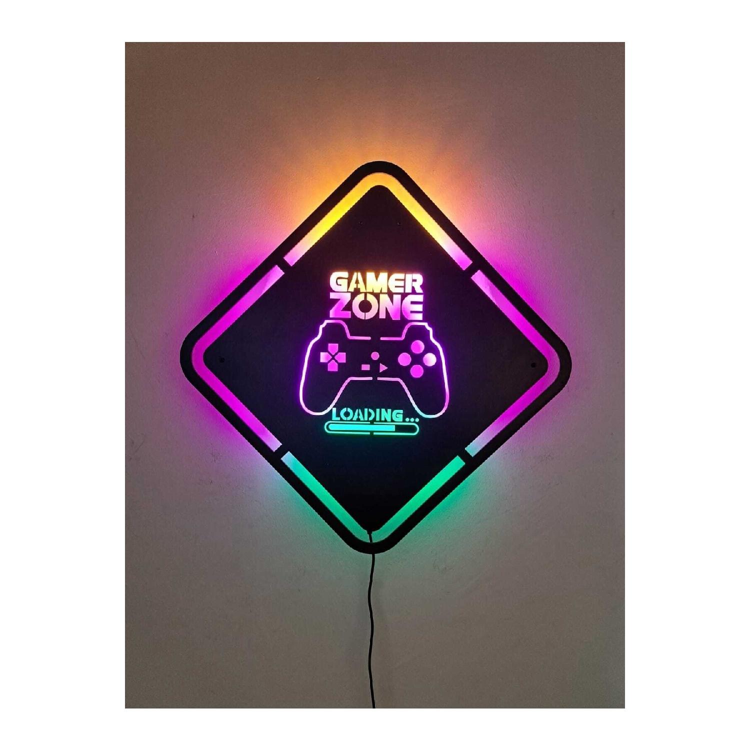 

Светодиодный стол Gamer Zone (кабель 2 метра) 50 чёрный