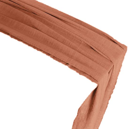 

Дорожка для стола Ручная стирка Прочная мягкая текстура Романтическая удобная Изысканная декоративная текстура с заусенцами Винтажная 300cm темно-оранжевого