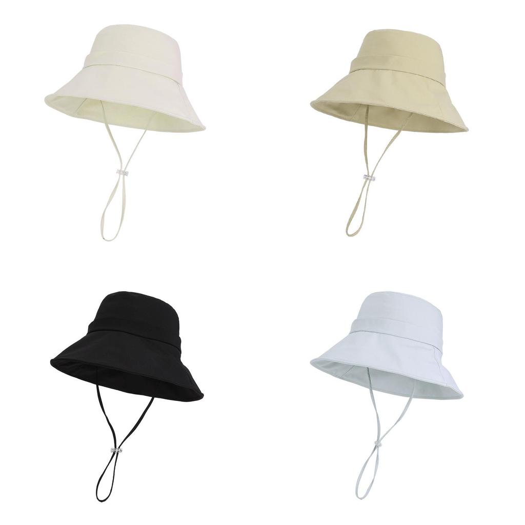 Summer Sun Hat With Wide Brim For Outdoor Sun Protection Ladies Casual Fashion Ol