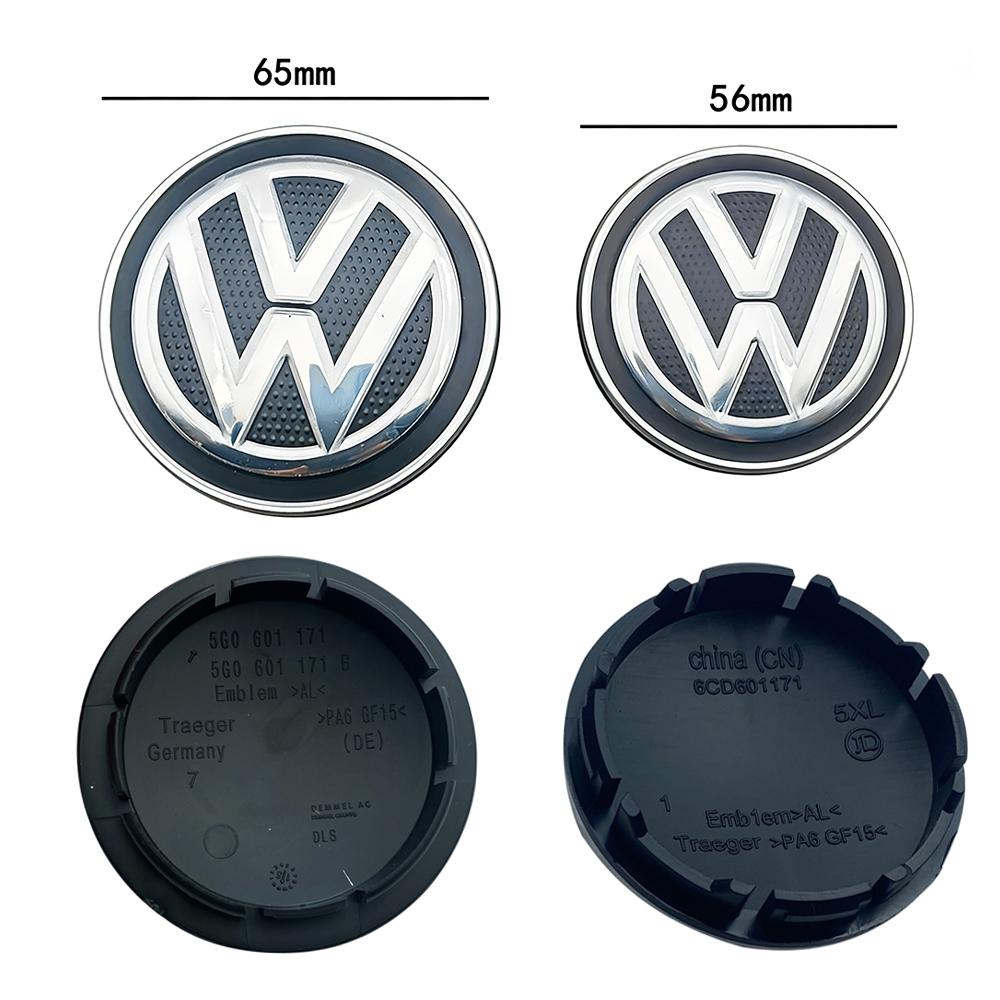 Radnabenkappen 4 Stück 55mm 65mm 70mm für VW Golf 5 6 7 8 Passat B6 B7 B8 Tiguan Polo Jetta GTI 3B7601171 5G0601171