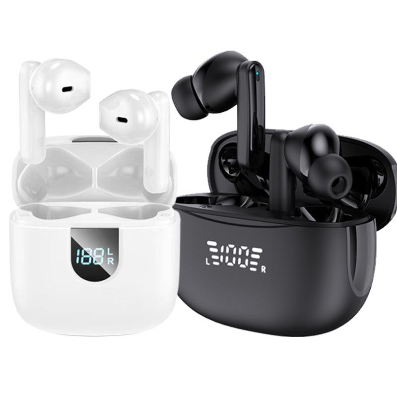 AI-Powered In-Ear Wireless Sports Noise Cancelling Headphones with Digital Display & Long Battery Life