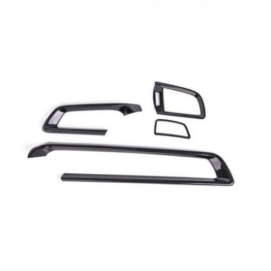 For Honda Fit Jazz 2014-2019 4PCS Front Dashboard AC Air Vent Outlet Cover Trim