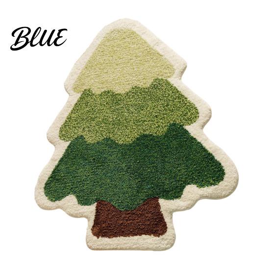 Cloud-like Comfort Floor Absorbent Anti-slip Snowman Non-Slip Xmas Tree Mat Christmas Bathroom Rug Washable Santa
