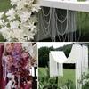 5M White Circular String Imitation Pearl Chain Wedding Dress Clothing Decoration Background Styling DIY Handmade Craft Supplies