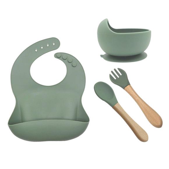 Silicone Suction Cup Feeding Bowl for Toddlers and Children