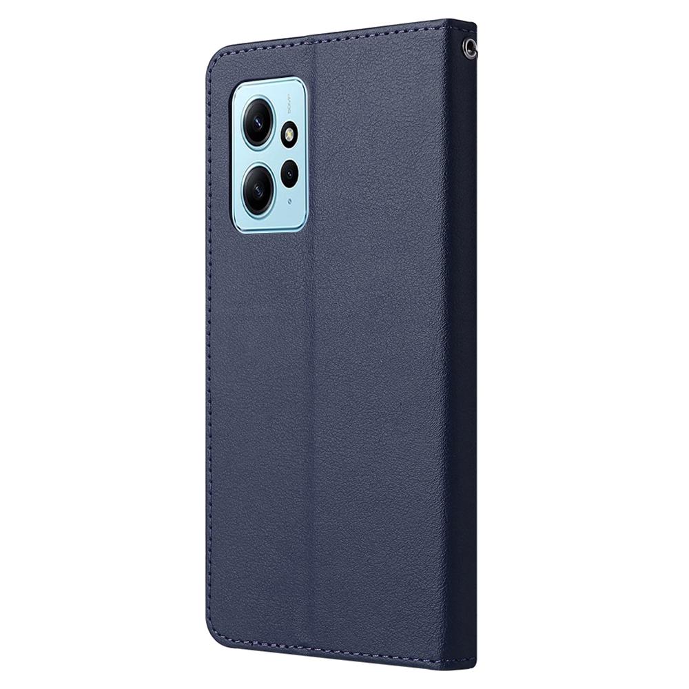 For Xiaomi Redmi Note 12 4G Full Protection Case PU Leather Flip Design Phone Cover