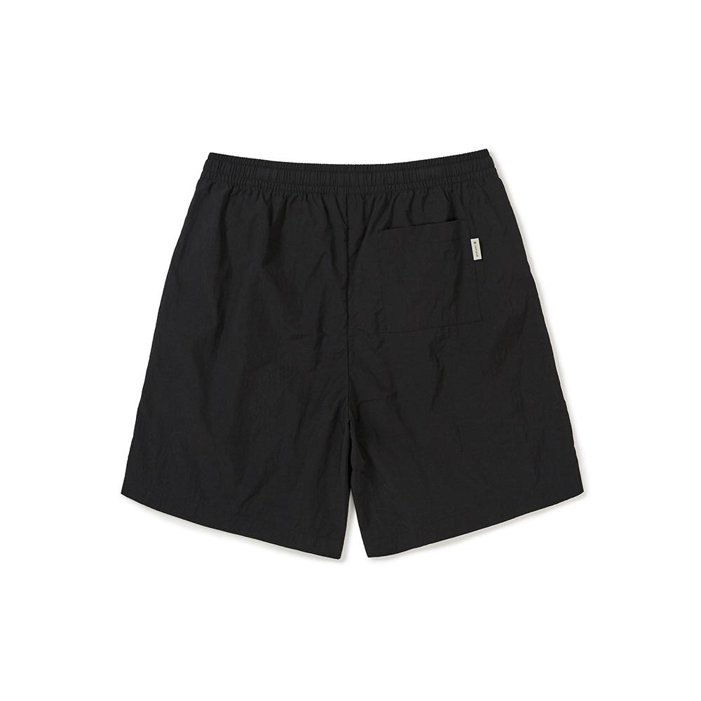 SNOWPEAK Taslan Quarter-Length Shorts Black (S25MULHP64)