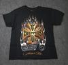 West Coast Choppers Schwarzes T-Shirt Motorrad Kreuz Austin Texas Retro Größe S Unisex T-Shirt