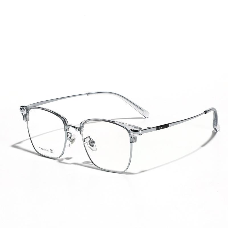 

Sven очки ретро металл титан японские оправы мужские Tr простые темперамент близорукость оправа плоские очки женские