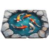 3D Illusion Floor Mat Anti-Slip Waterproof Bathroom Door Mat Creative Optical Decor Rug for Home Entrance Living Room