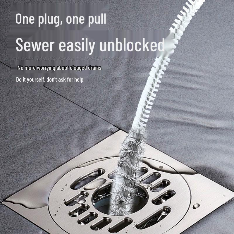 Flexible Drain Cleaner & Hair Remover Tool for Basin & Pipe Cleaning