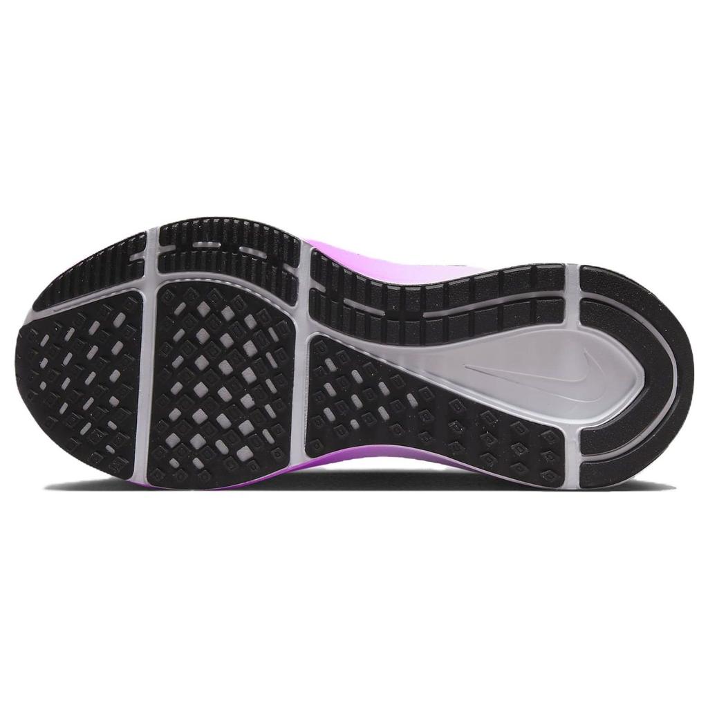 Nike Air Zoom Structure 25 White Fuchsia Dream Women Sneakers Pure-Platinum Black DJ7884-100