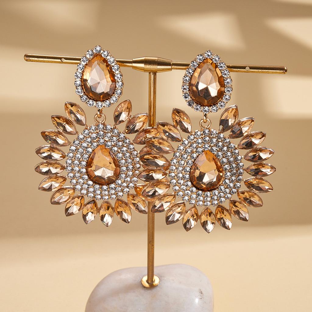 Water Droplet Shaped Earrings, High-end Women's Earrings