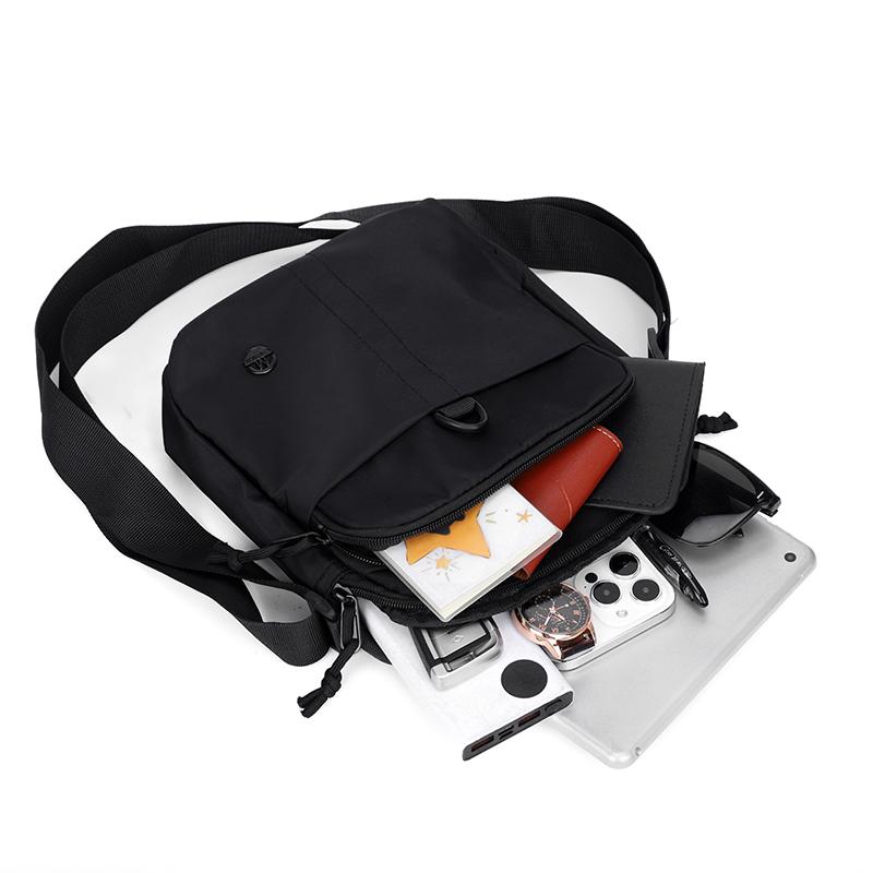 Men's Shoulder Bag Water-Repellent Commuter Crossbody Bag Business Handbag