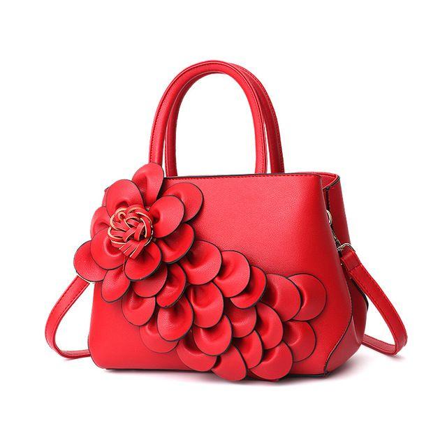 Women's Handbag One Shoulder Crossbody Bag Flower Shaped Women's Bag