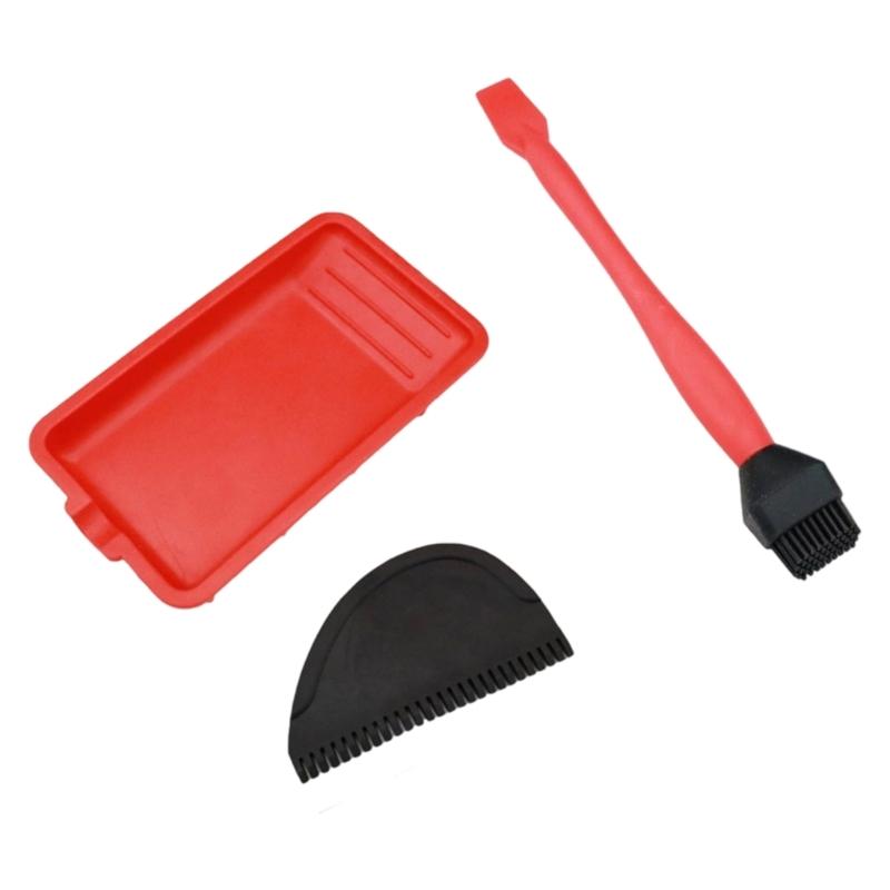 

Multipurpose Woodworking Adhesive Applicator 3pcs/Set Leakproof Design Silicone Container With Ergonomic Control Nozzle 1