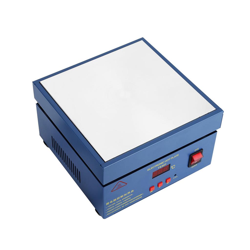 200*200mm LED Microcomputer Electric Heating Plate Preheating Station 800W