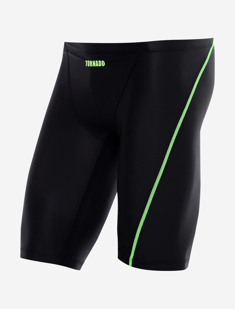 Toneidoseupocheu Basic Black Lime Competition 5-Part Swimsuit