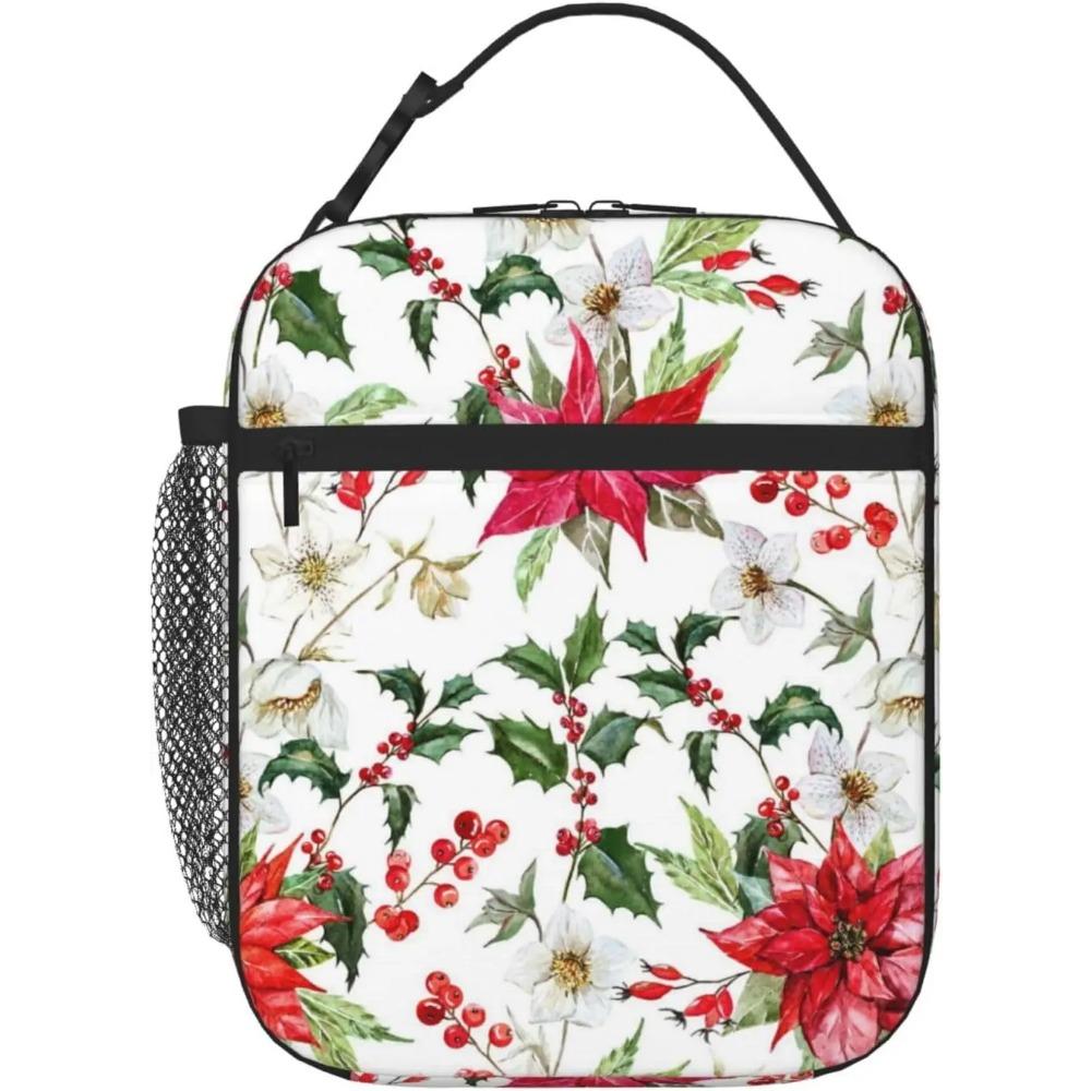 Fox Bunny Cloud Lunch Bag for Women Men Reusable Insulated Lunch Box Portable Lightweight with Side Pocket for Work Picnic