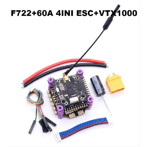 F722 F7/F745 V2 H743 Flight Control 45A/60A 4INI ESC VTX1000 Video 1080P Camera INAV Betaflight Flight Controller RC Drone FPV