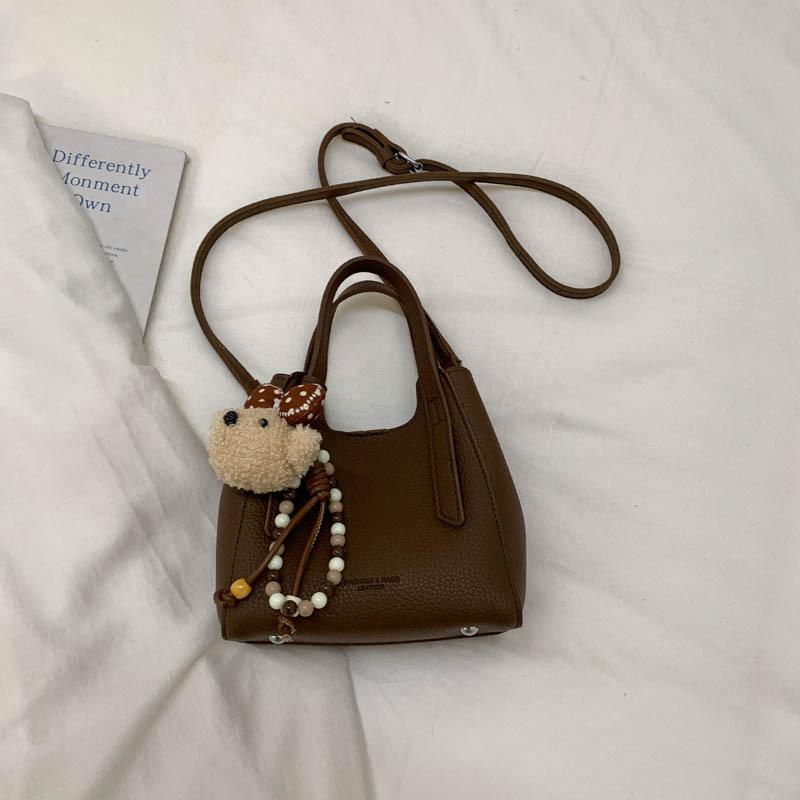 Small-scale Handbag - Vintage Bucket Bag - Commuting Single-shoulder Crossbody Bag
