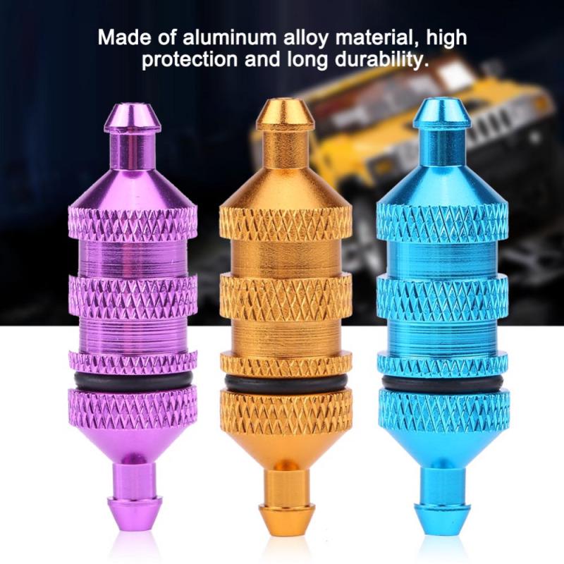 Buy 1PC HSP RC Oil Fuel Filter Alloy Aluminum Oil Nitro Fuel Filter for