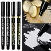 1-20Pcs Mirror Marker Pen DIY Reflective Paint Pens Mirror Markers Chrome Gold SILVER Marker Signature Car Styling Art Craftwork