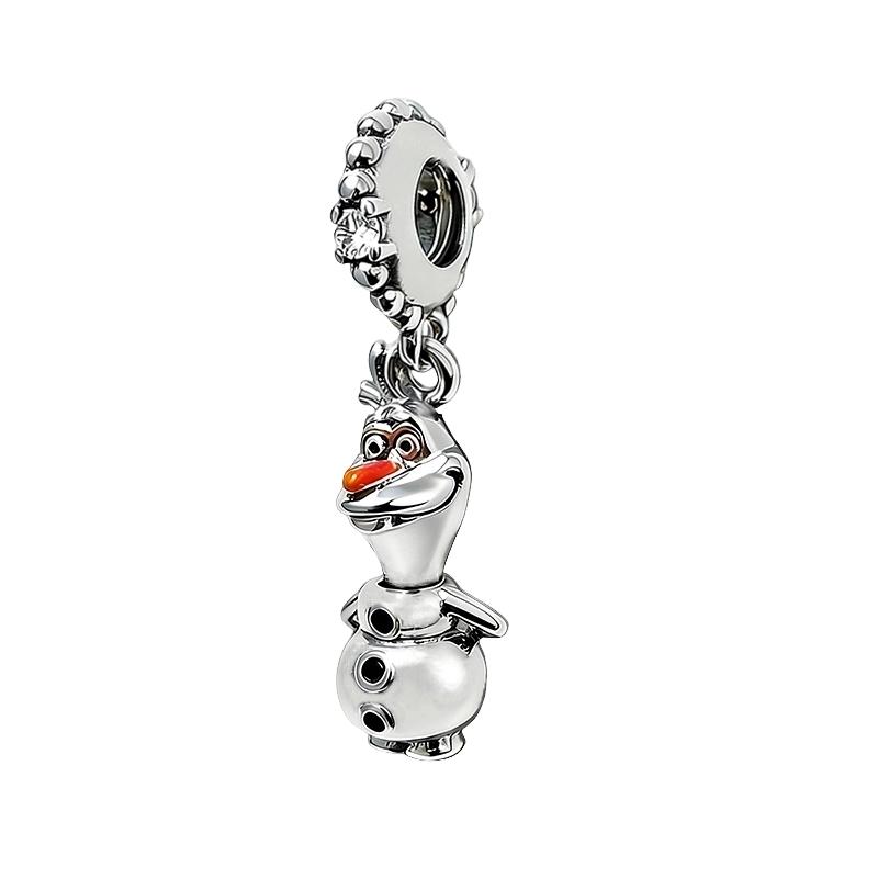Charm Beads, Beauty and the Beast Lumière Dangle Charm& Dumbo Charm,Fit Pendant Bracelet Women Jewelry Gift