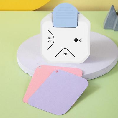 3-in-1 Eckenrunder Stanzer DIY Bastelprojekte Locher Cutter für Kartenherstellung Scrapbooking und Fotokarten