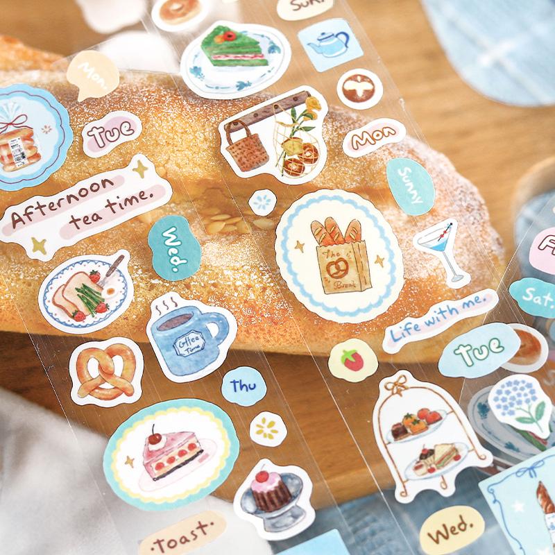 40mm * 3m My self-healing checklist series Kawaii Ins daily label die-cut tape DIY diary scrapbook aesthetic Stationery