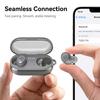 TOZO T10 Earphones Bluetooth Wireless Earphones Frequencies Warm Sound Quality Small and Lightweight Comfortable Microphone AI Noise Reduction During