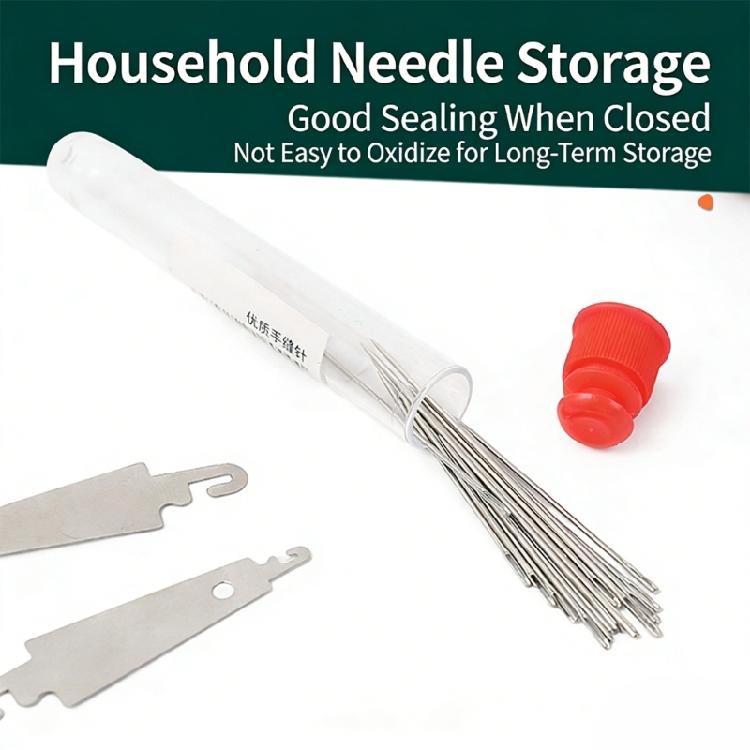 34Pcs Professional Sewing Tool with Big Eye Needle Thread Metal Thimble Seam Unpickers Drawstring Threader for Quilting
