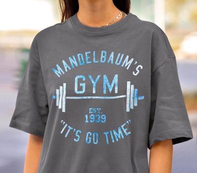 Unisex Mandelbaum's Gym Shirt - Seinfeld Shirt,Izzy Mandelbaum,Seinfeld Tshirt,Jerry Seinfeld Tshirt,Comedy Tv Show Shirt
