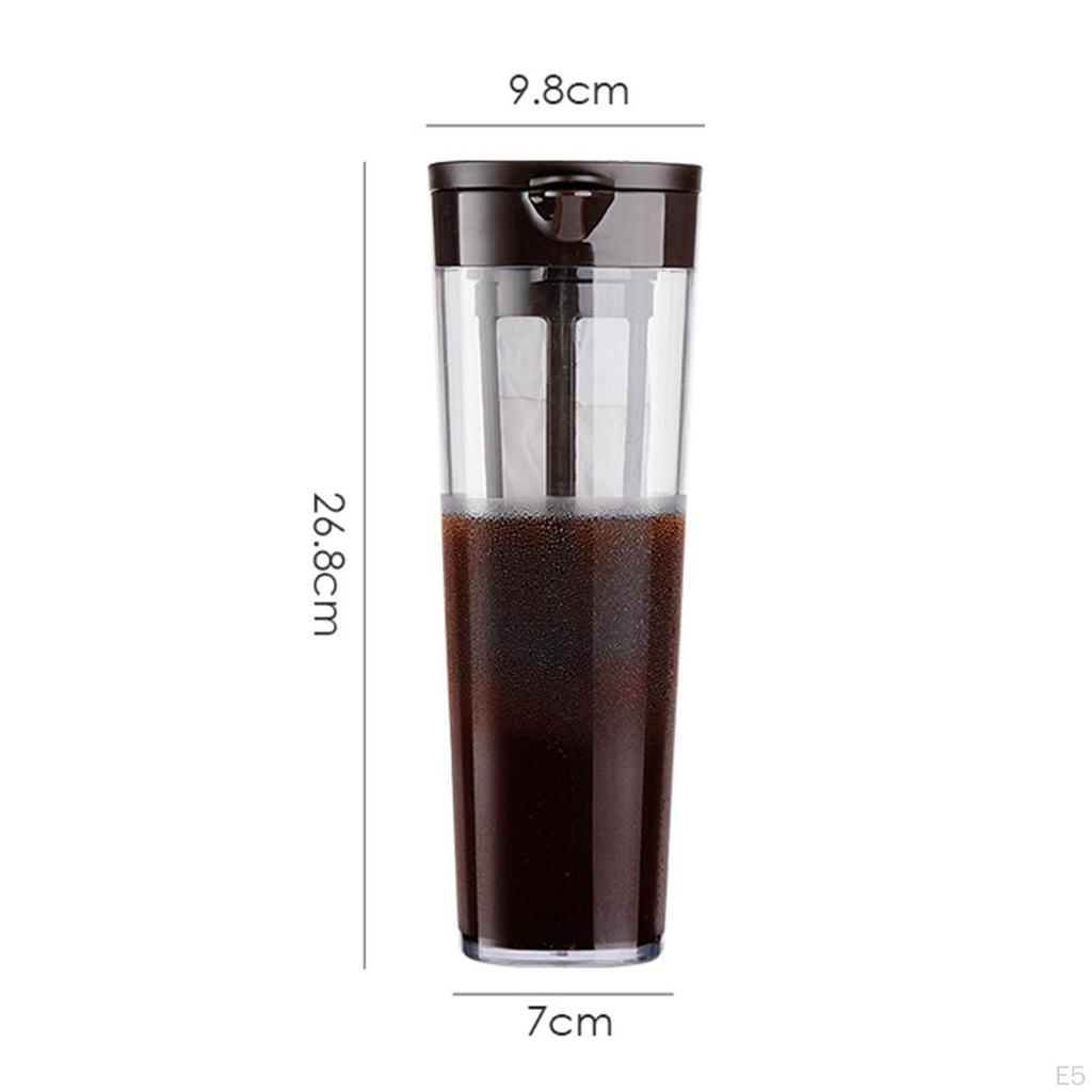 1100ml Large Capacity Coffee Maker, Cold Brew Maker for Dinner
