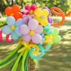 100/200Pcs Long Balloon Latex Children Diy Toy Woven Balloon Design Cute Cartoon Color Elastic Kids Boys Girls Birthday Gifts