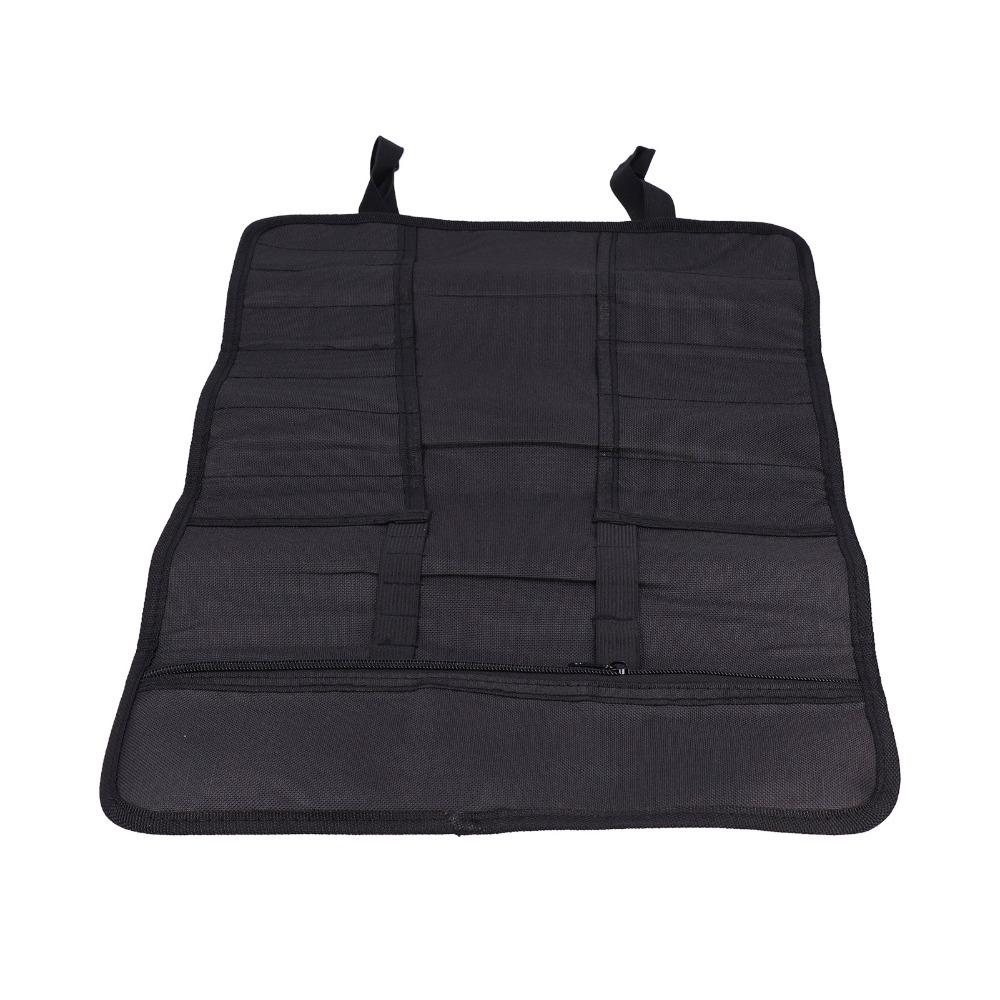 

Portable Tool Roll Bag 22 Pockets Tool Storage Bag Durable Reel Type Tool Bag Plumber красный